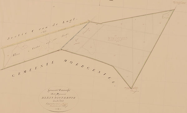 5 Kadasterkaart 1835 Oisterwijk minuutkaart D2